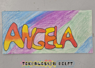 Online tekenles, proefles online, tekenen Delft, kindertekeningen, kindercursus, warmkoudcontrast, kindercursus in delft, tekenlessen in delft